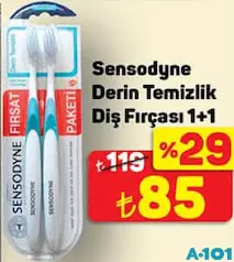 SENSODYNE DERİN TEMİZLİK DİŞ FIRÇASI 1+1